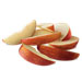 Sliced apples