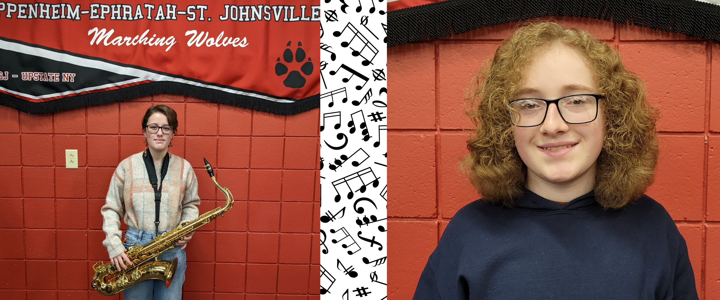 Congratulations and the best of luck to Ray Moore(left) and Orion Pratt(right), who were accepted for the Zone 7 Area All State Festival. They will be performing on November 19th, 2022 in Saratoga Springs, NY.
